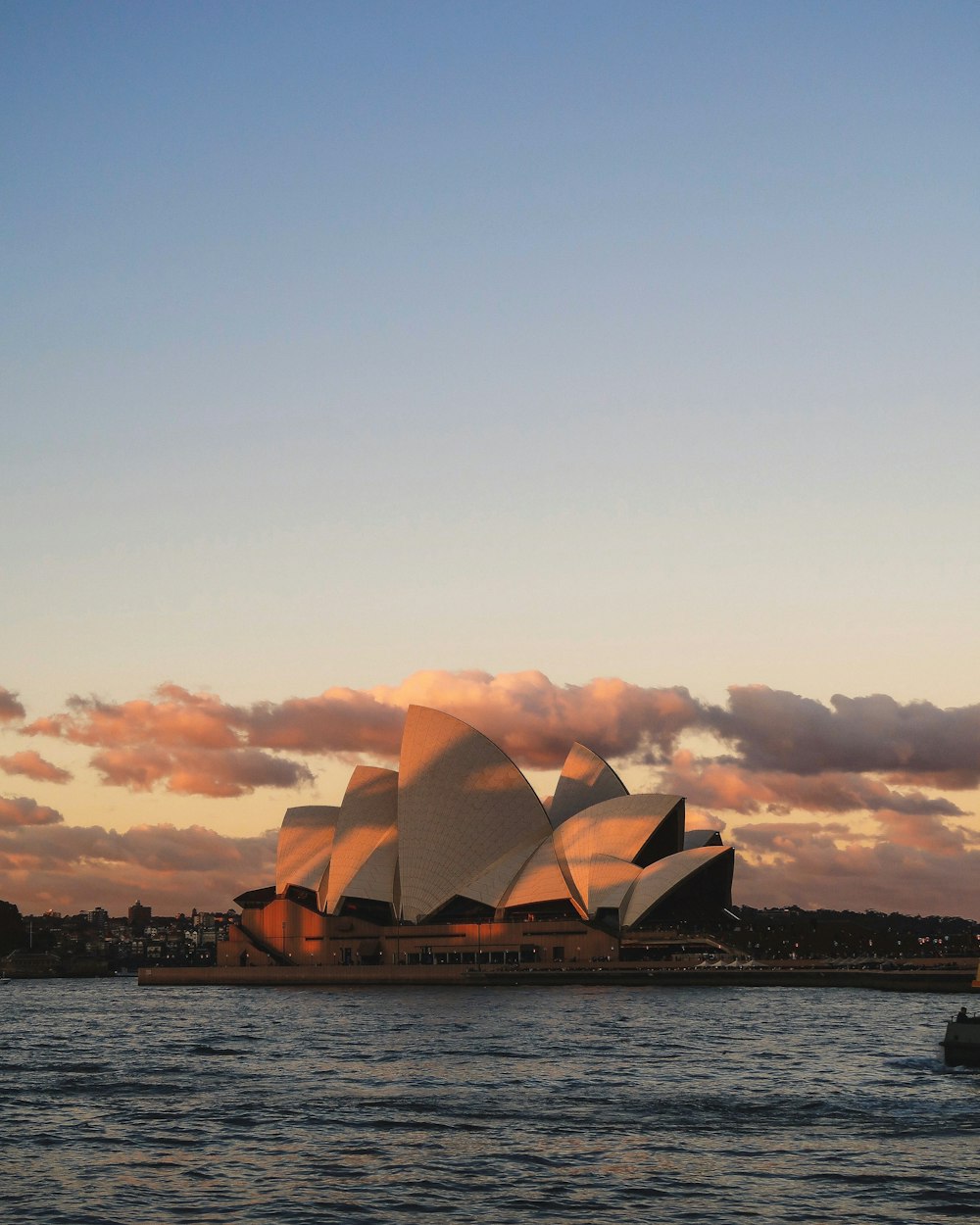 body of water across Opera house