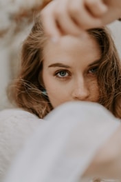 unknown person taking selfie