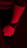 Close-up of a sleek crimsonvogue watch on a wrist, glowing under soft light.
