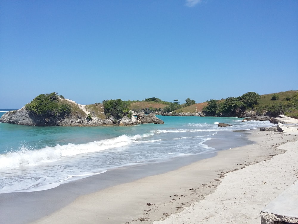 beach during daytime