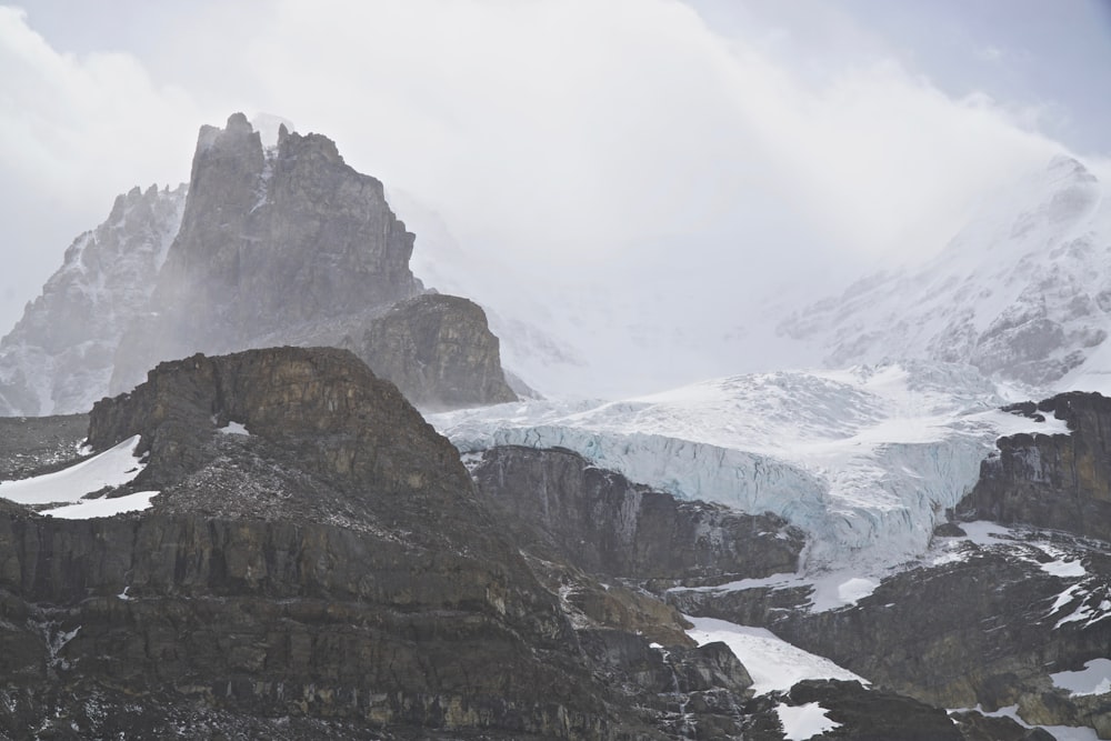 mountain at winter season