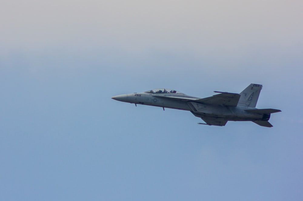 fighter jet in flight