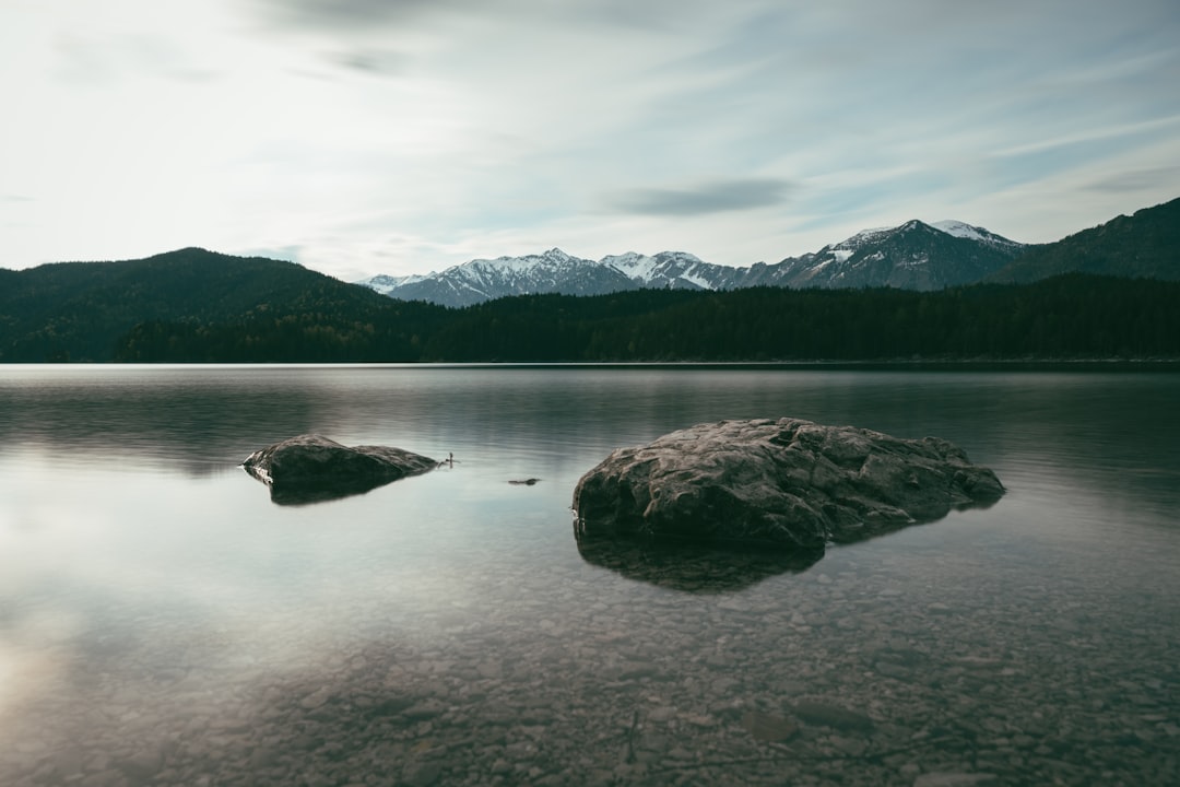 snow cover mountain photography