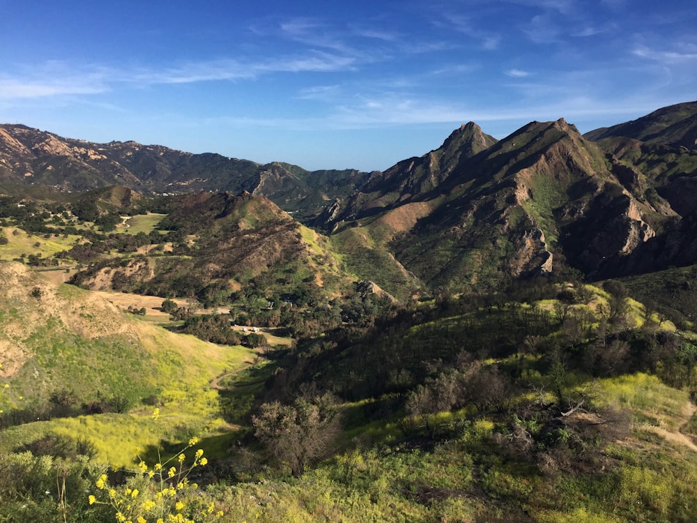 green mountain under blue sky during daytime