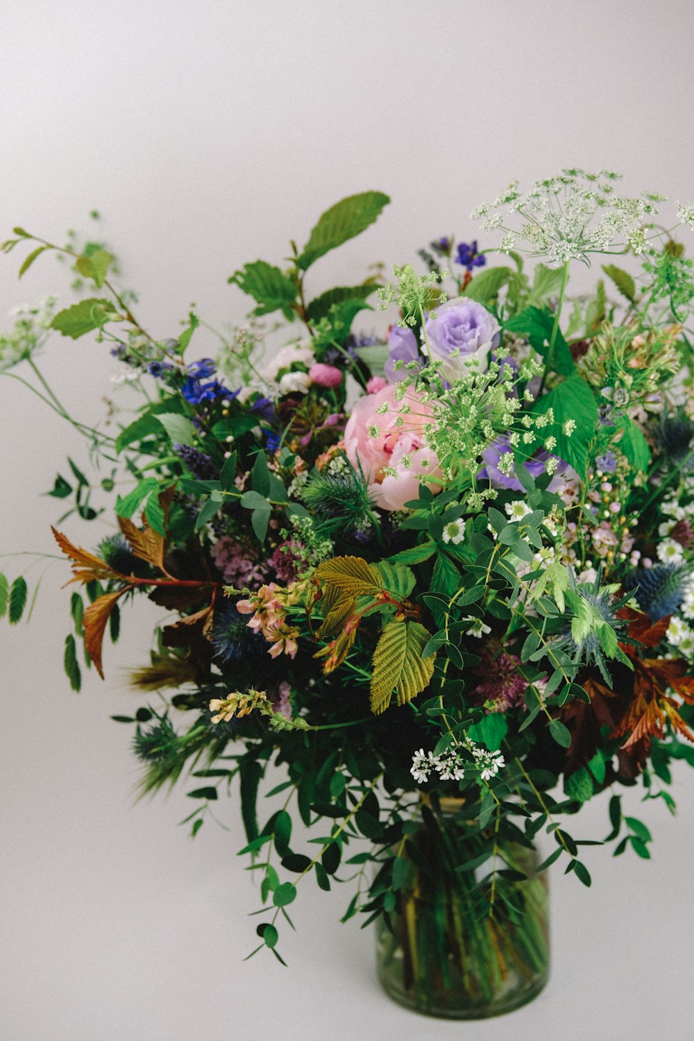 composition florale dans un vase