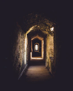 High-resolution dungeon map with detailed corridors and rooms in dark fantasy style