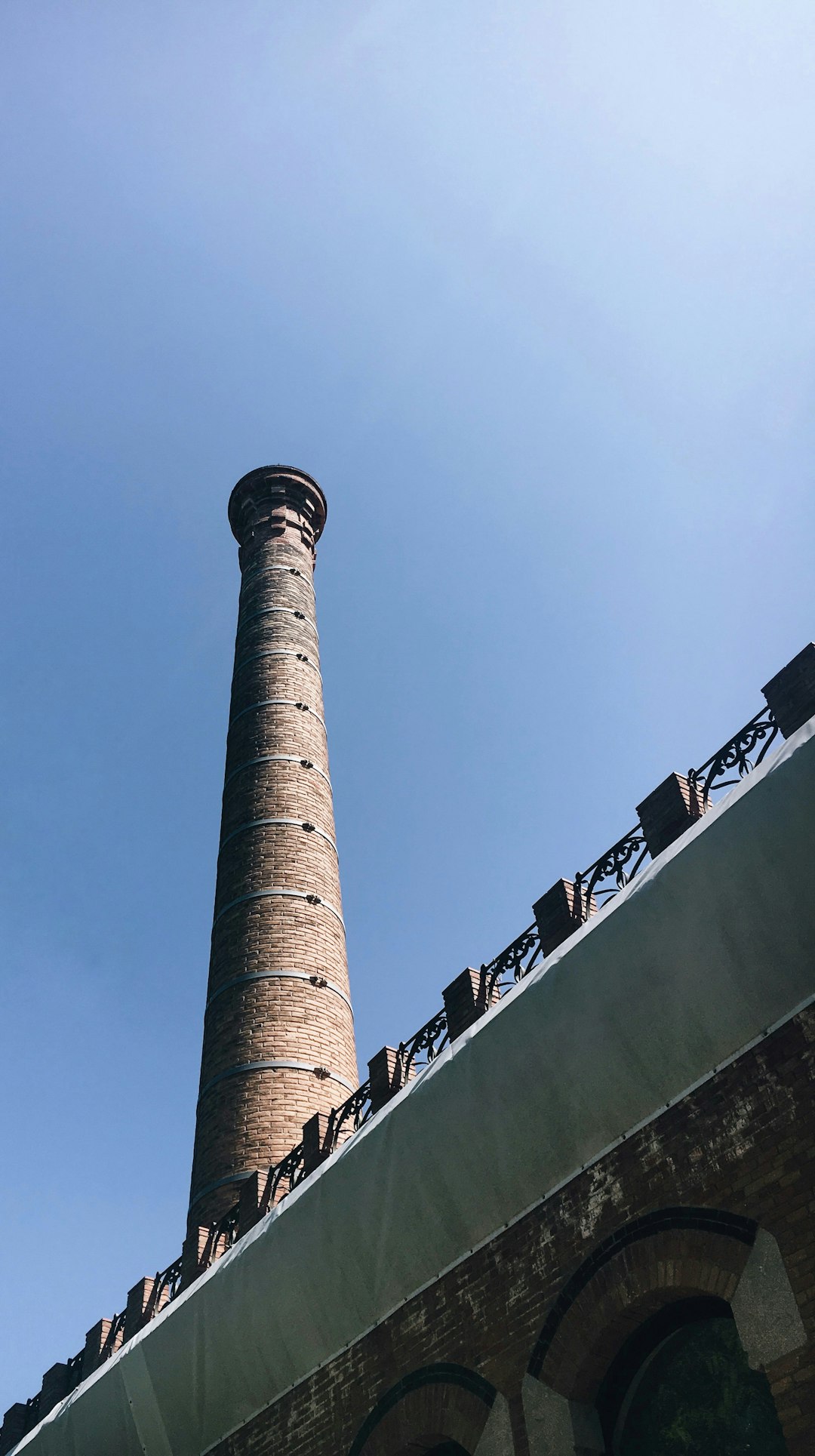 brown smokestack in dock