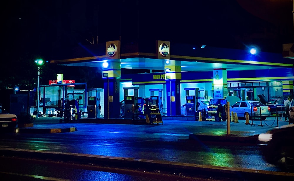 gasoline station