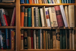 assorted-title books