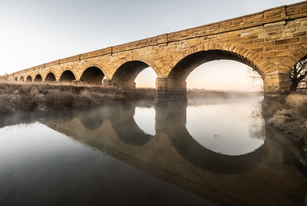 concrete bridge during daytime