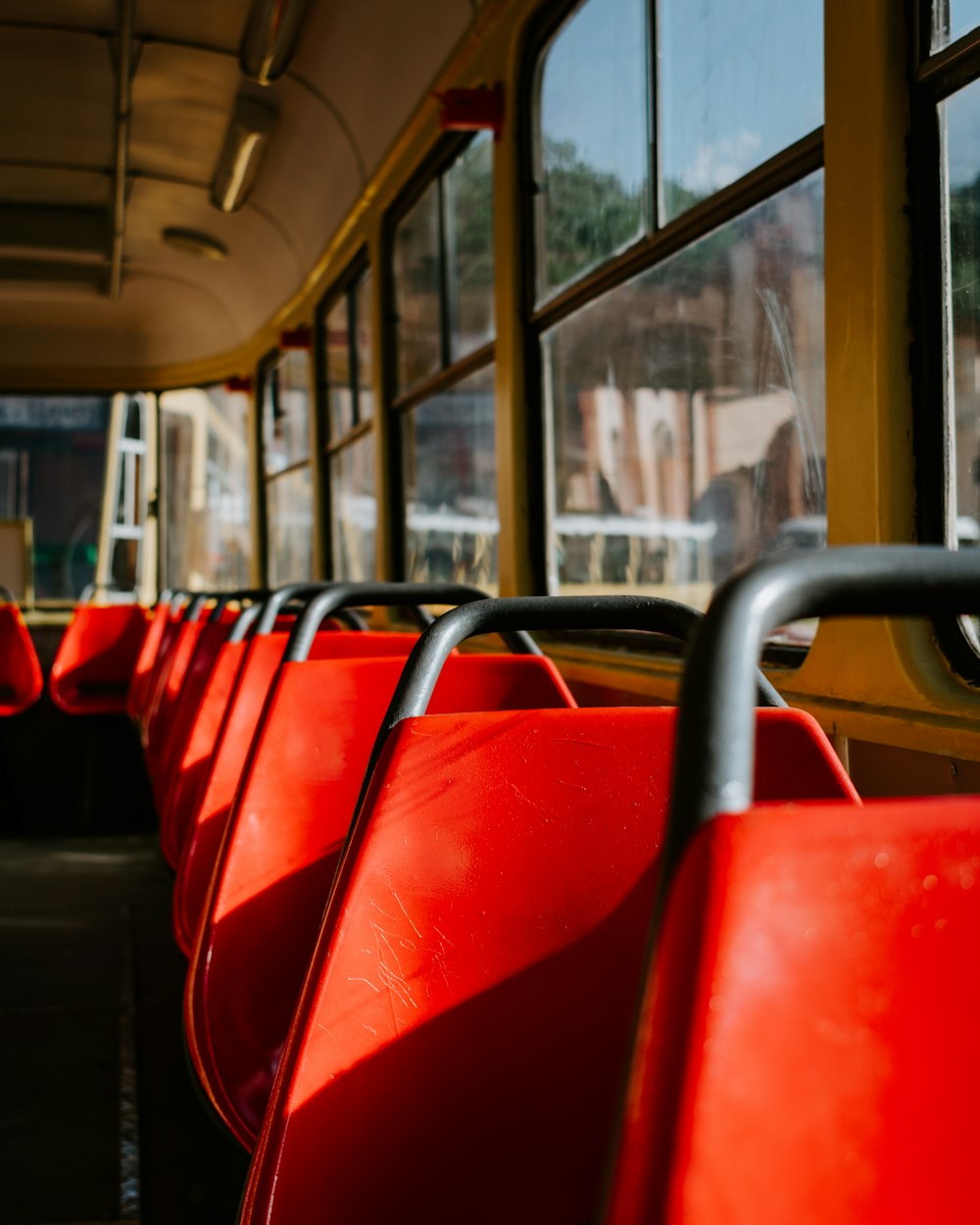 empty bus seats