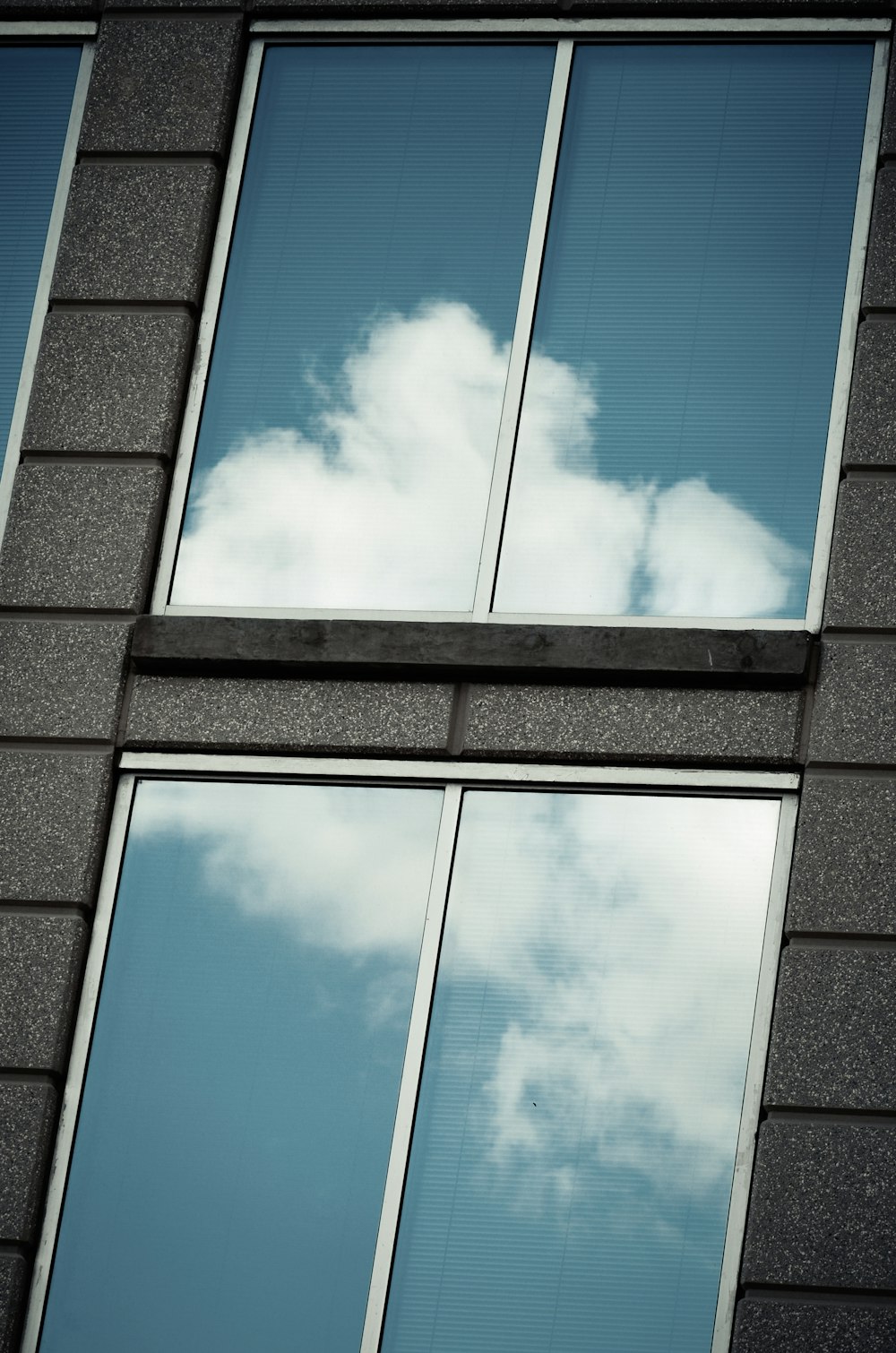 gray metal framed glass window during daytime