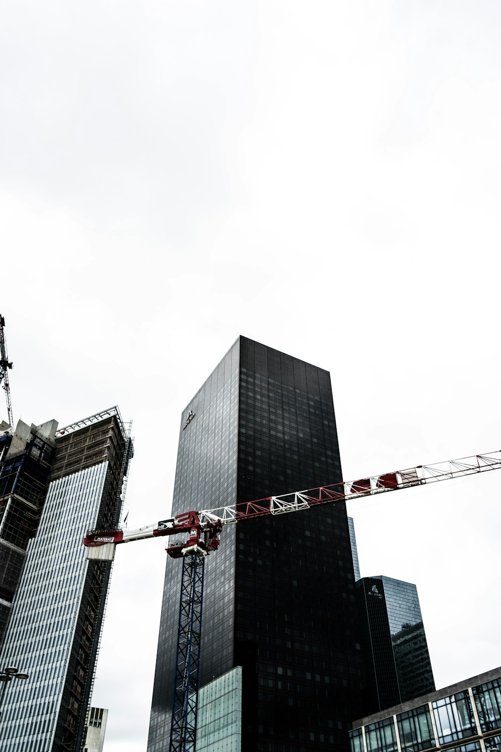 low angle photo of high rise building