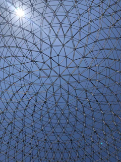 gray metal ceiling