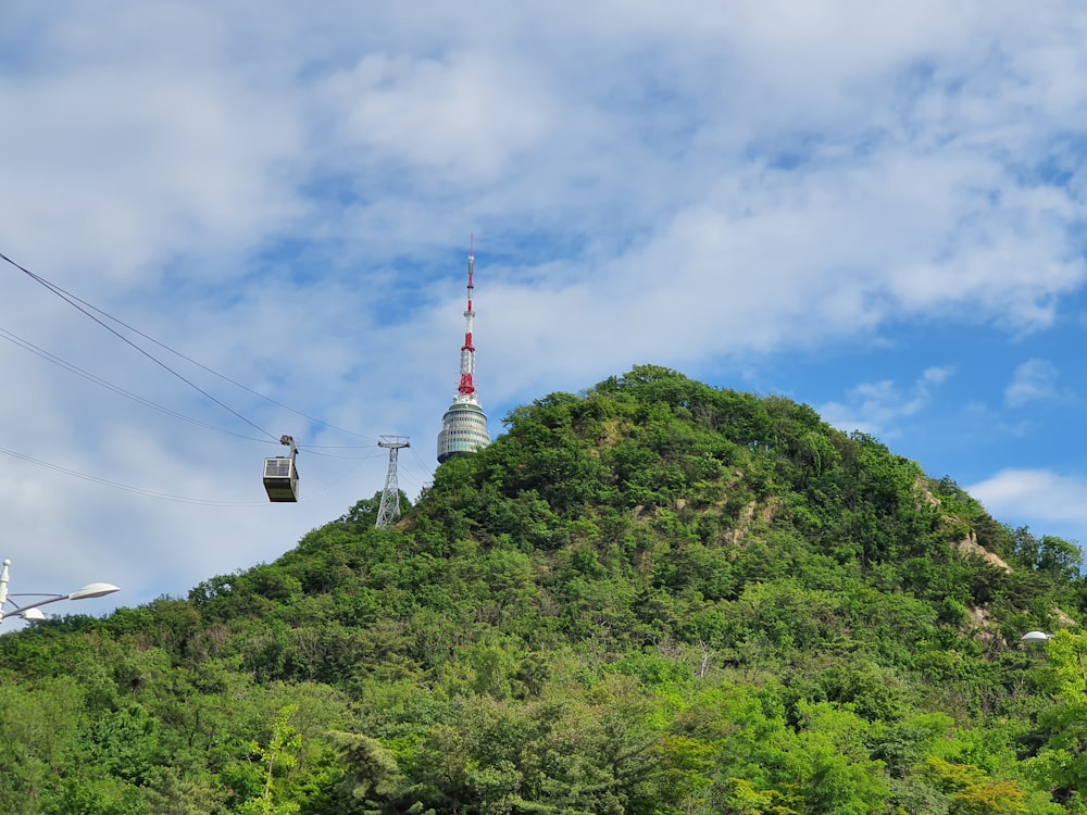 cable car during daytime