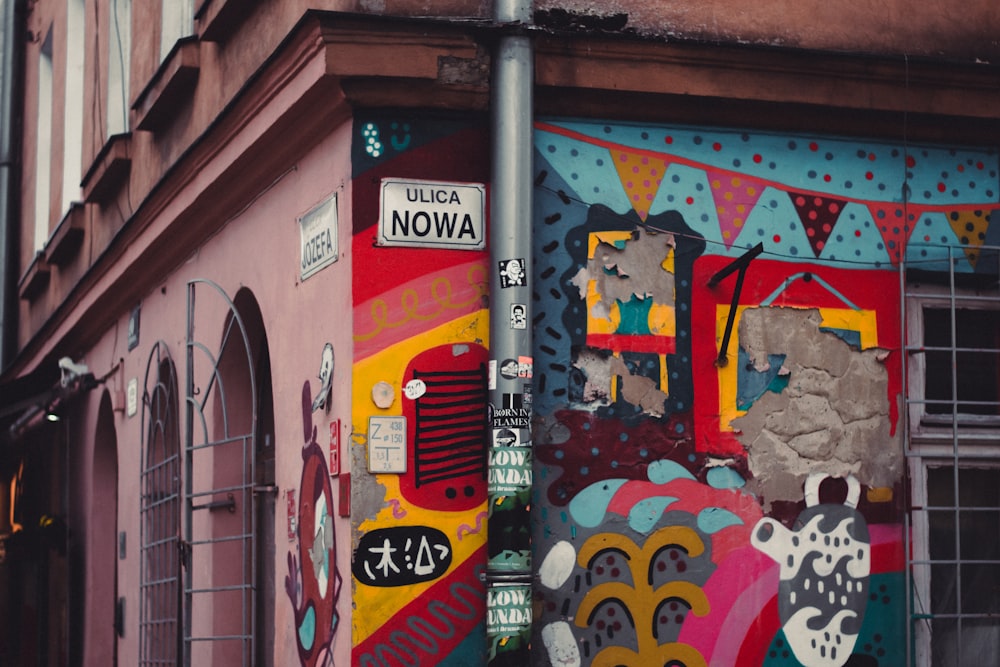 gray metal pole on wall