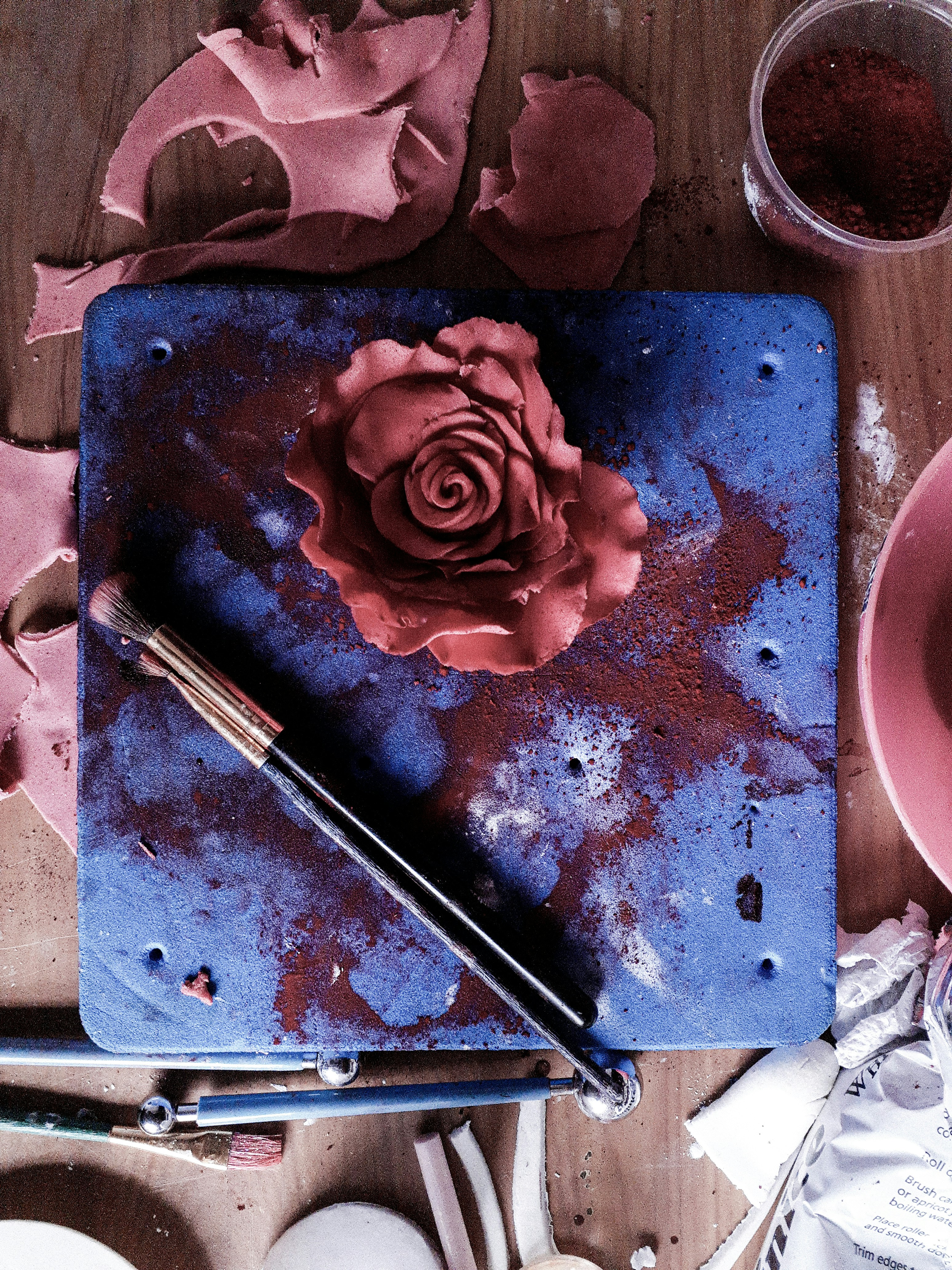 red rose flower decor