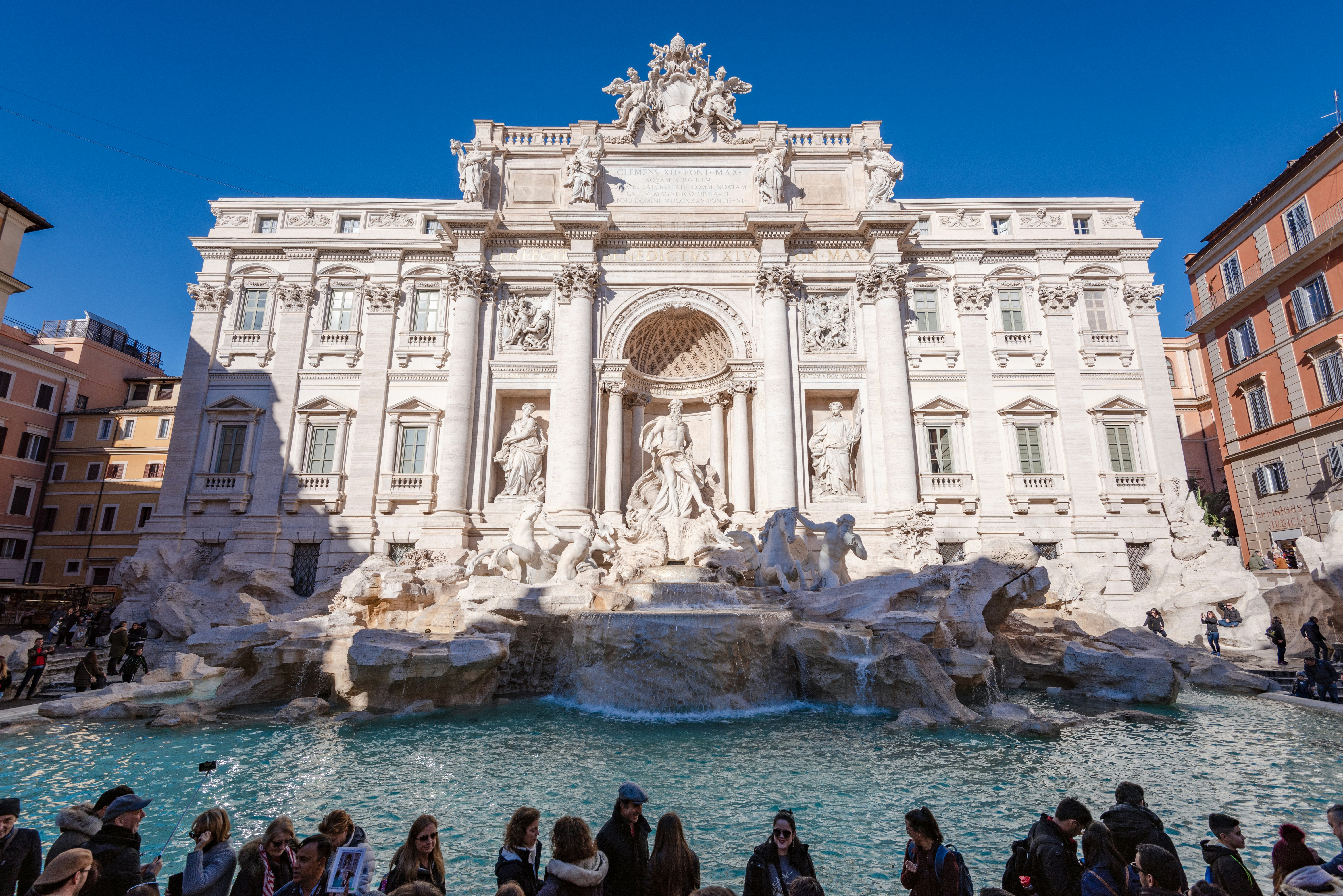 Fontana Di Trevi Roma Italy Pictures Download Free - 