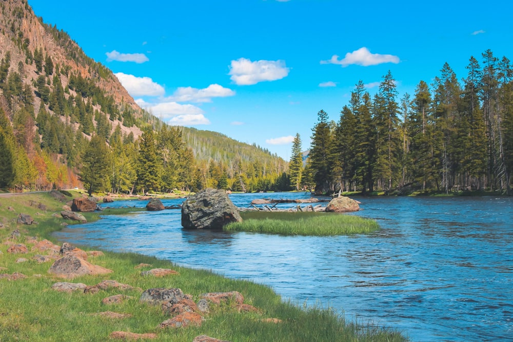 view of mountain lake