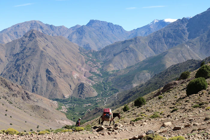 Trails through the Atlas Mountains