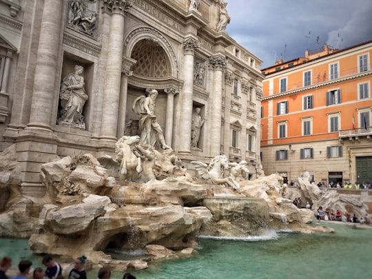 Trevi Foutain, Rome in Trevi Fountain Italy