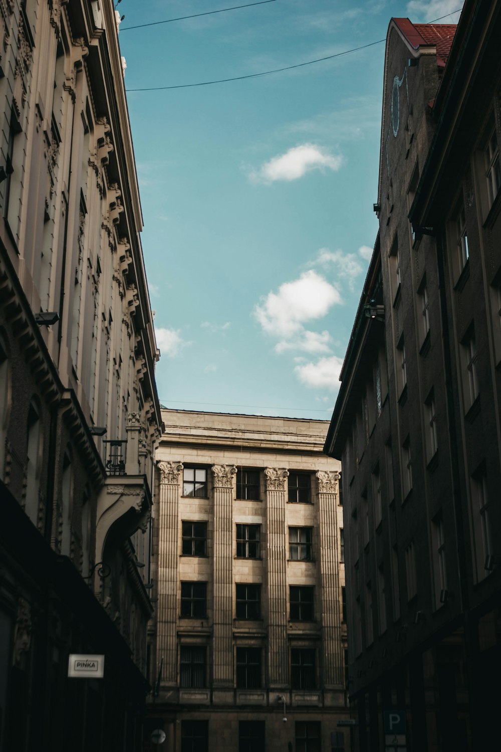 grey and brown high rise building