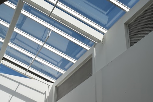 An indoor environment with clear, fresh air circulation.