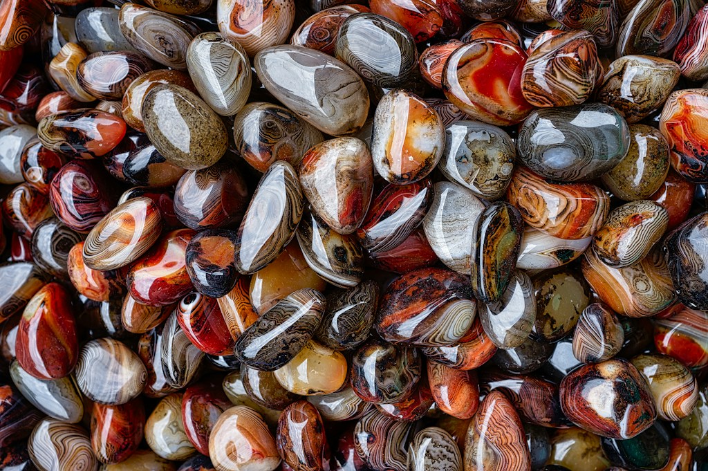 Radiant Fire Agate