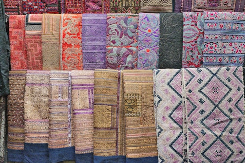 assorted-color textile lot
