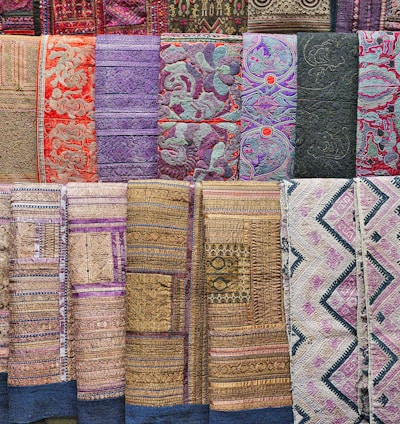 assorted-color textile lot