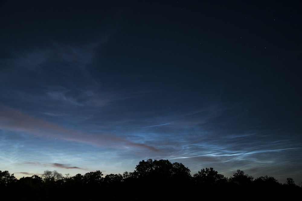 sky about to turn dark