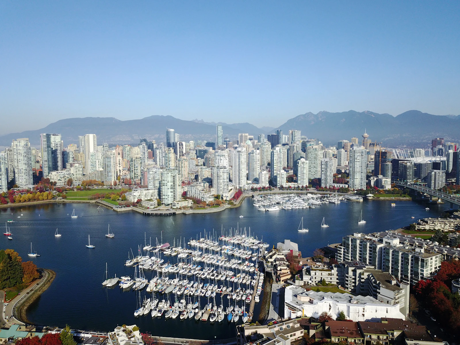 Vancouver harbor — photo via Unsplash