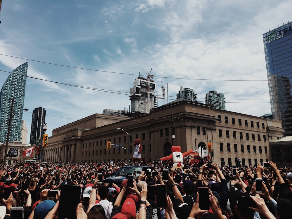 crowd of people during daytime