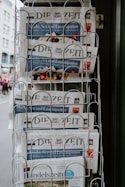 news paper rack