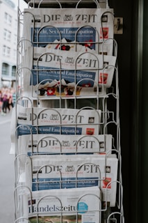 news paper rack