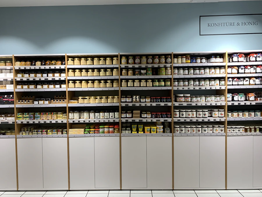 Rayons de produits de santé