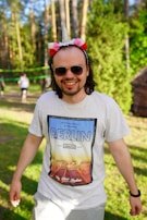 unknown person standing outdoors