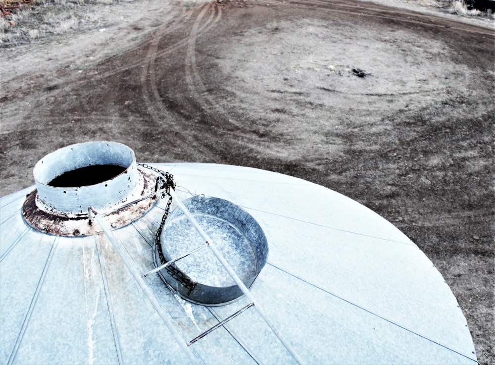 white metal tank during daytime