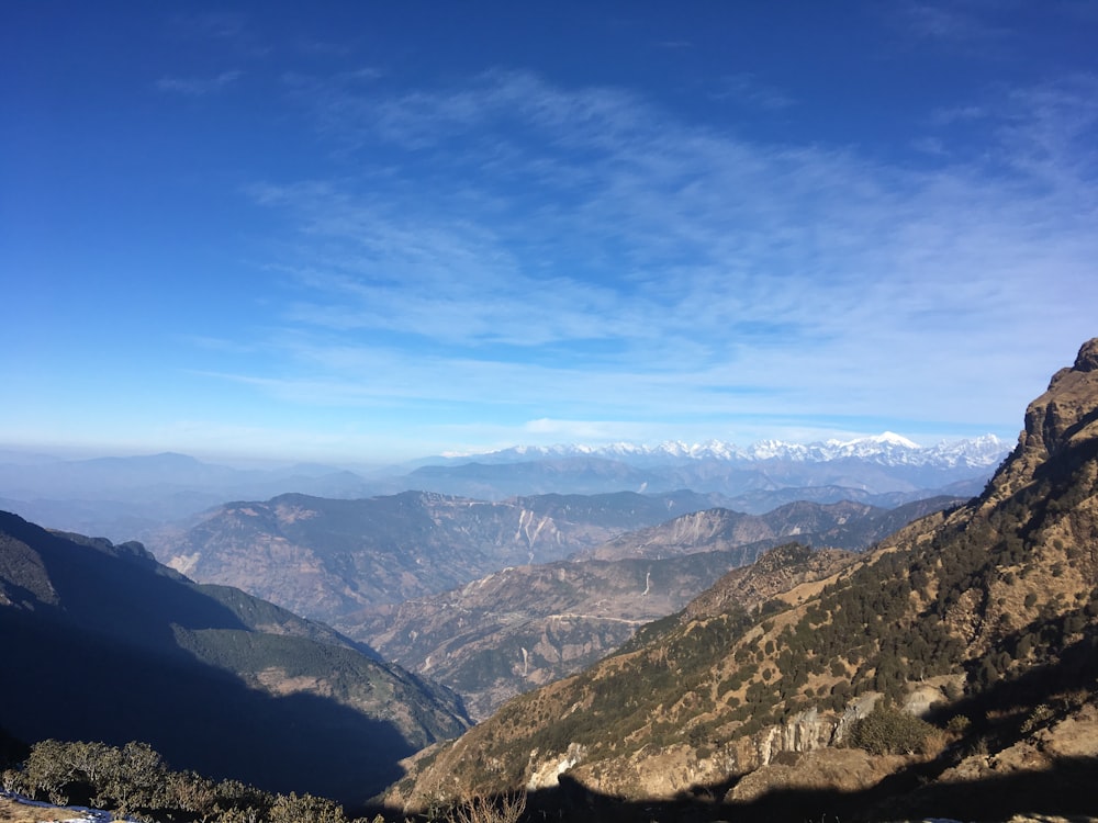 mountain at daytime