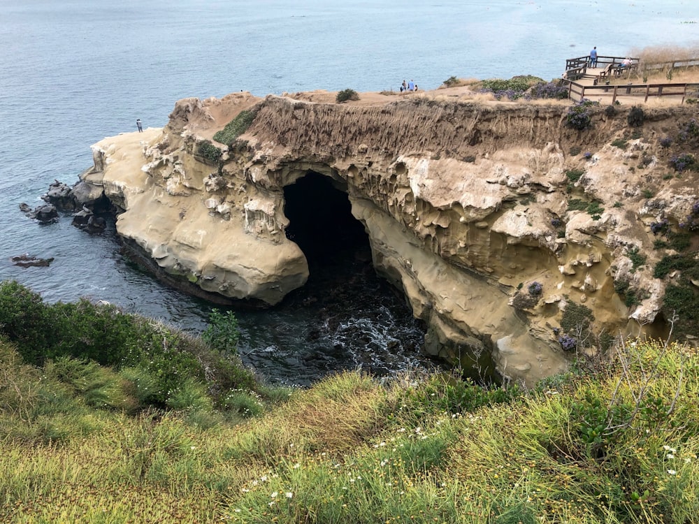 rocks near ocean