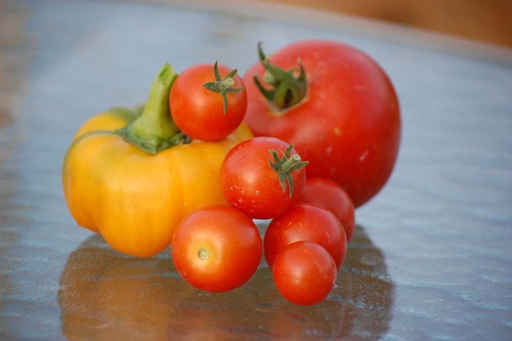 orange cherry tomatoes