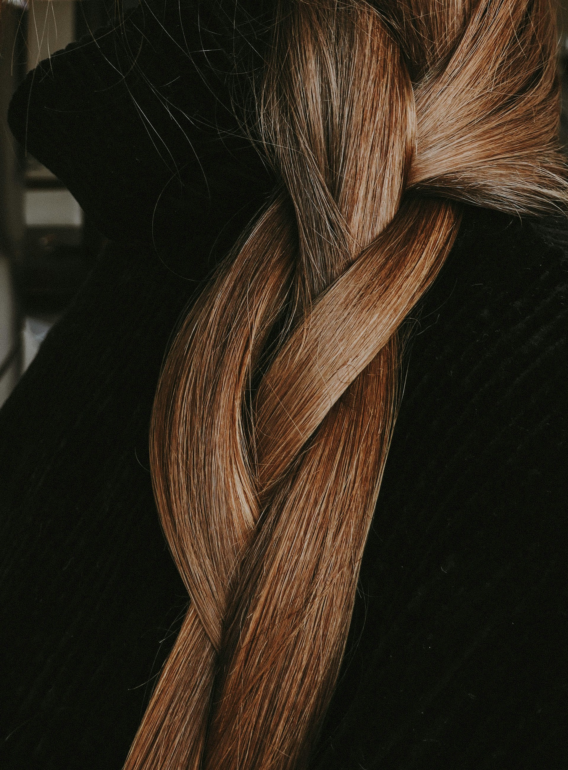 blond hair