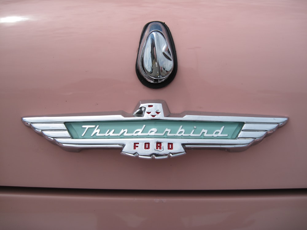 Emblema Ford Thunderbird