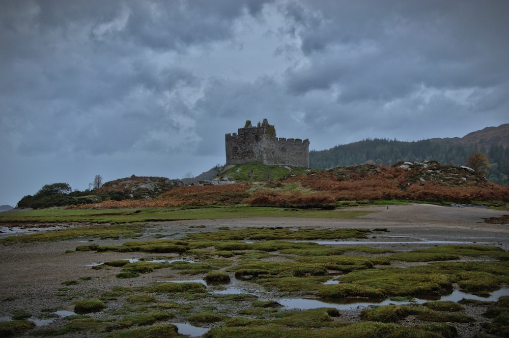 castle near beach