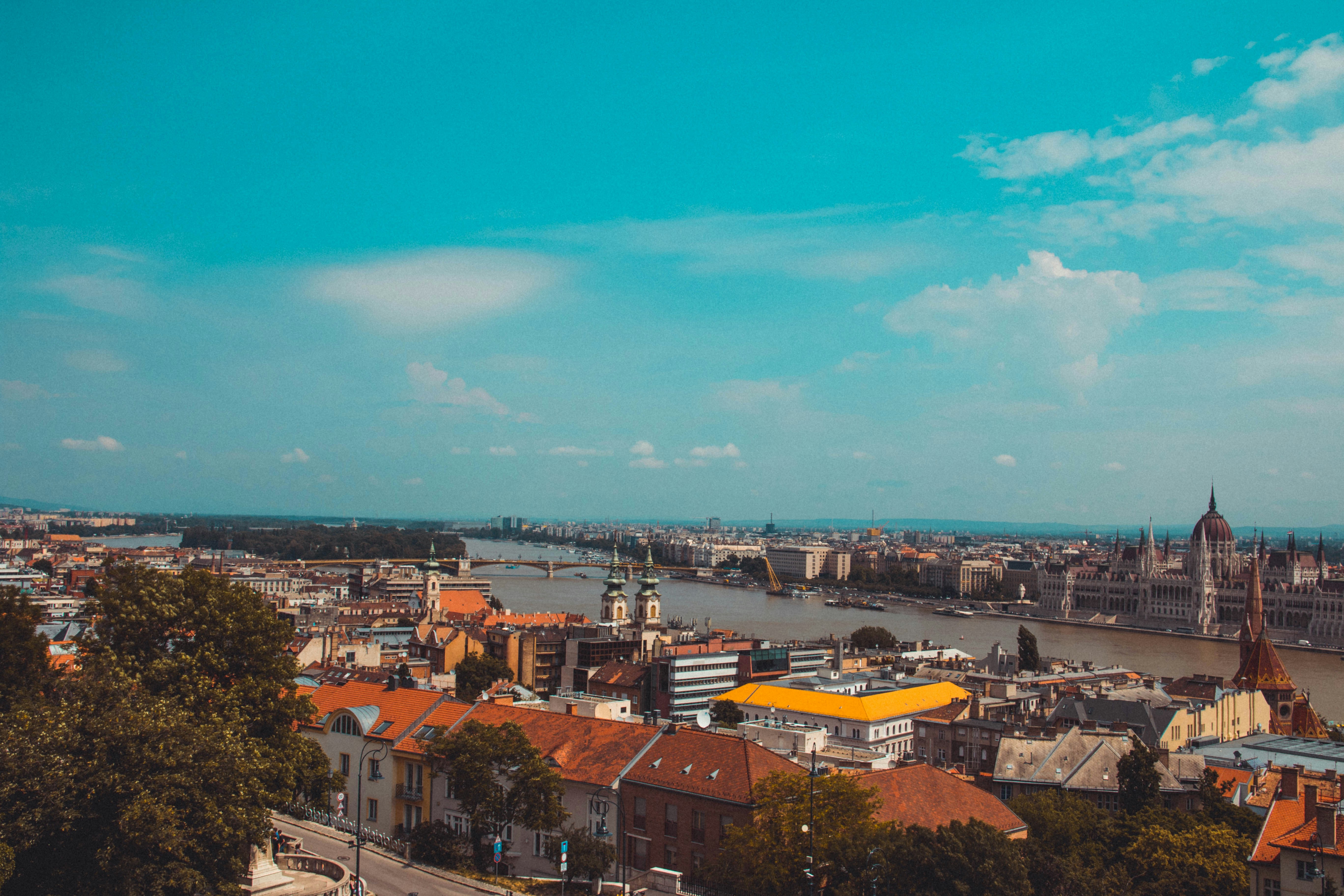 building near a body of water during daytime