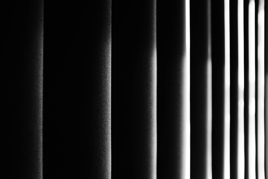 black curtain close-up photography