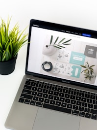 powered-on MacBook Pro