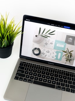 powered-on MacBook Pro