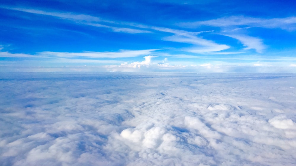 white clouds during daytime