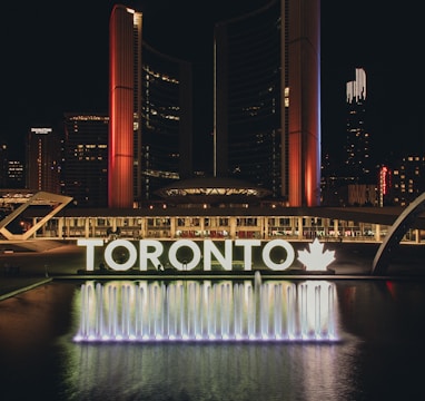 architectural photography of Toronto city hall